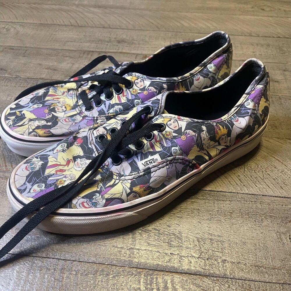Vans Disney Villains Snow White Women's 11 Men 9.5 Skate Off The Wall Sneakers